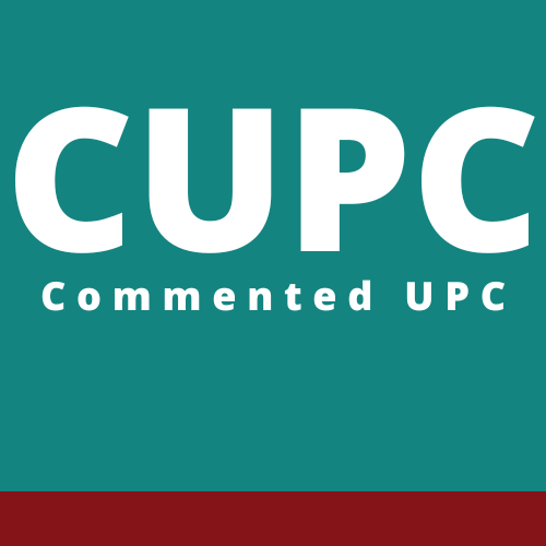 CUPC - Commented UPC